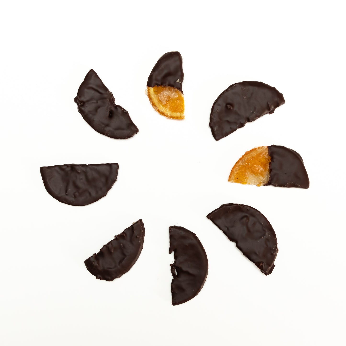 Dark Chocolate Candied Oranges