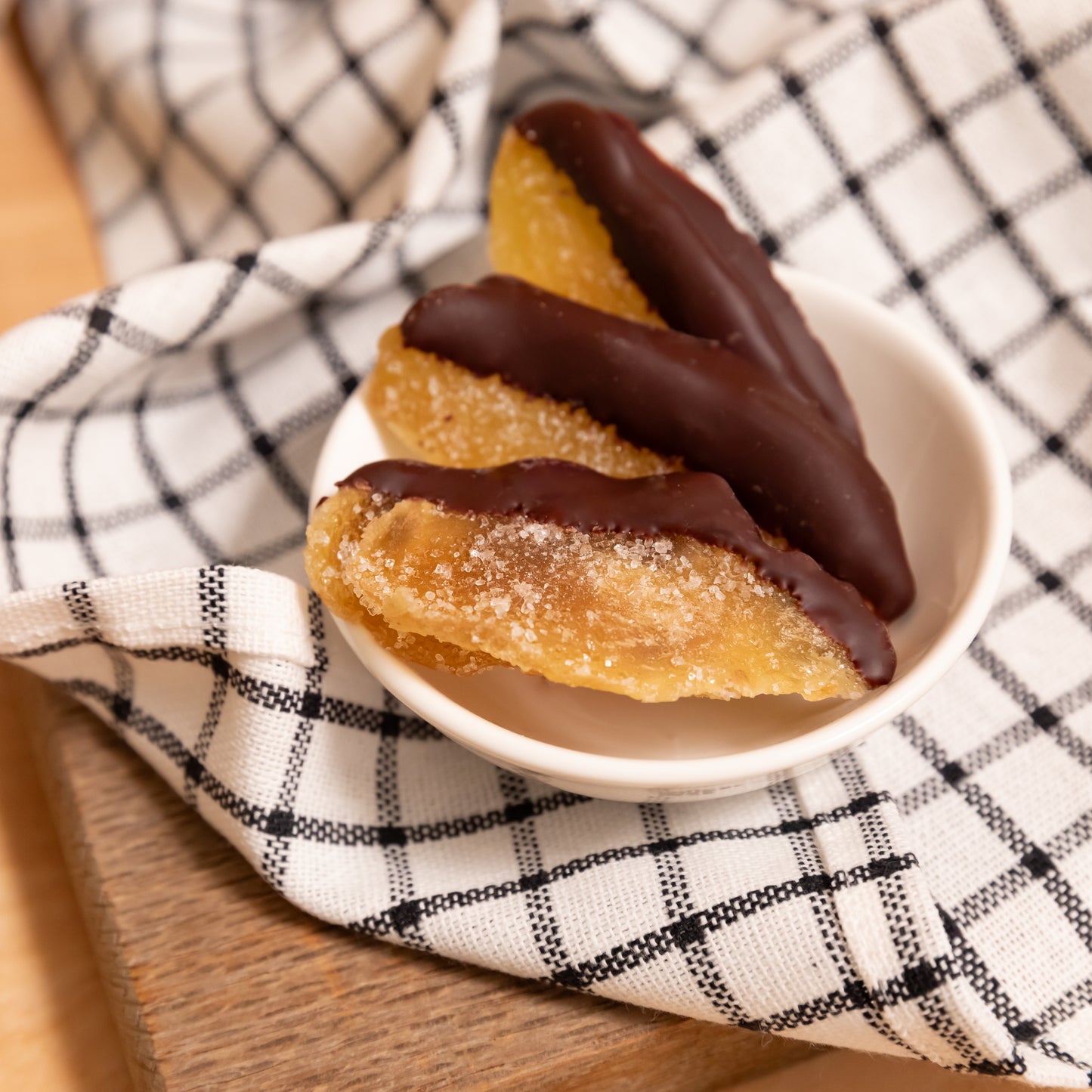 Dark Chocolate Candied Ginger