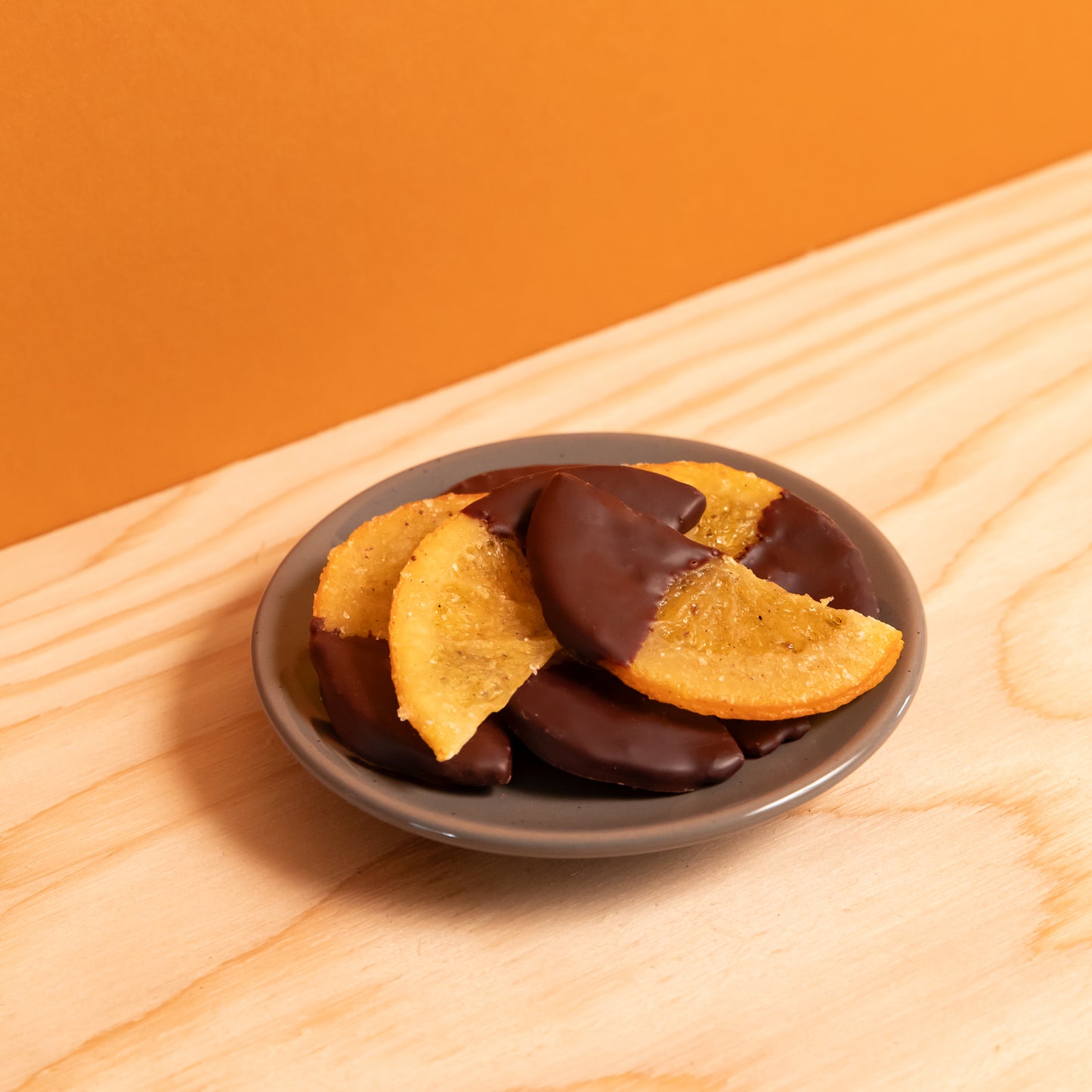 Dark Chocolate Candied Oranges