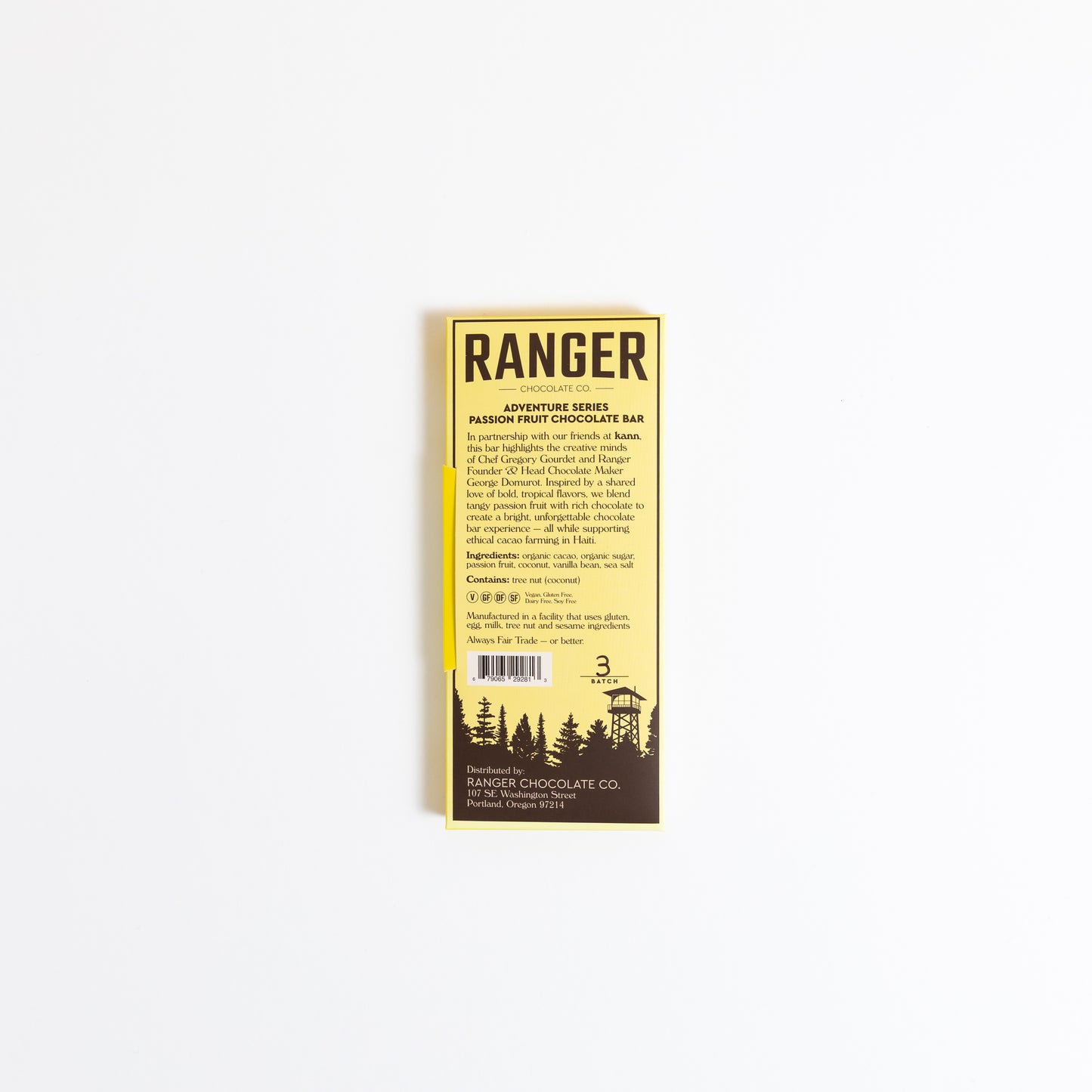 Passion Fruit Chocolate Bar