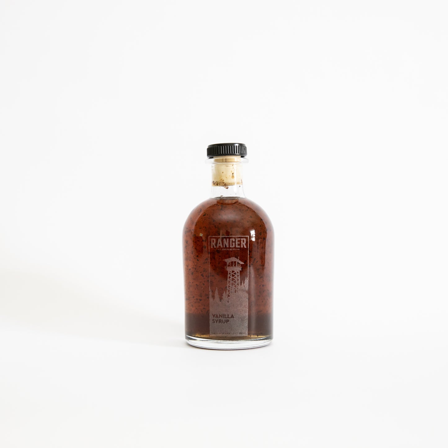 Ranger Vanilla Syrup, 200ml, Etched Bottle