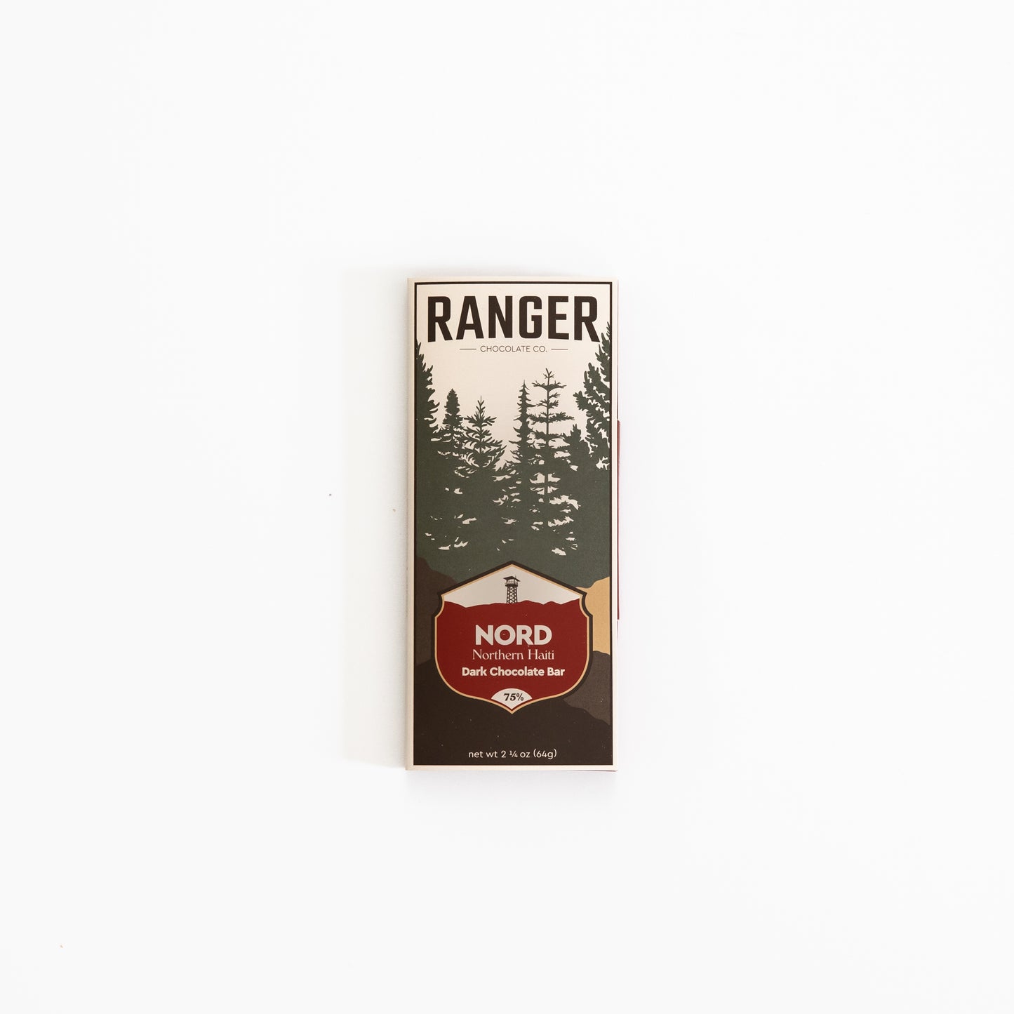 Nord, Northern Haiti, 75% Chocolate Bar (Single-origin)