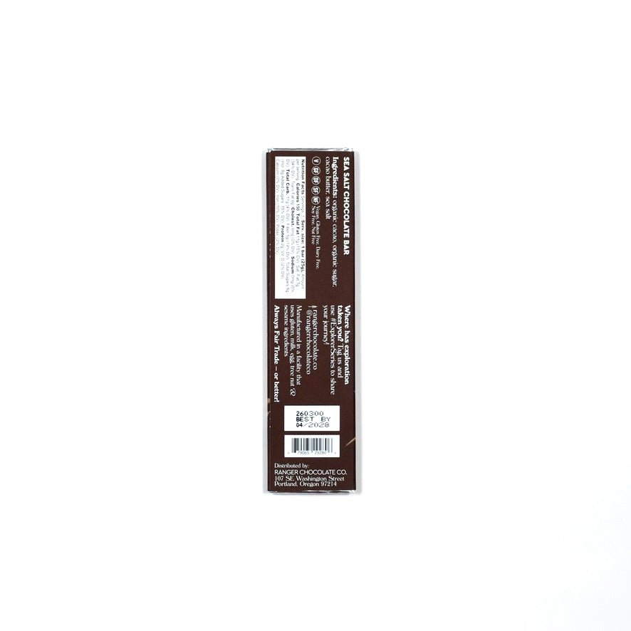 Explorer Series, Sea Salt Chocolate Bar