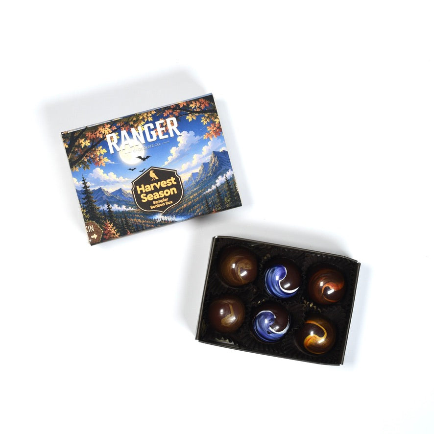 Seasonal, Sampler Bonbon Box, Fall/Harvest, 6-pack