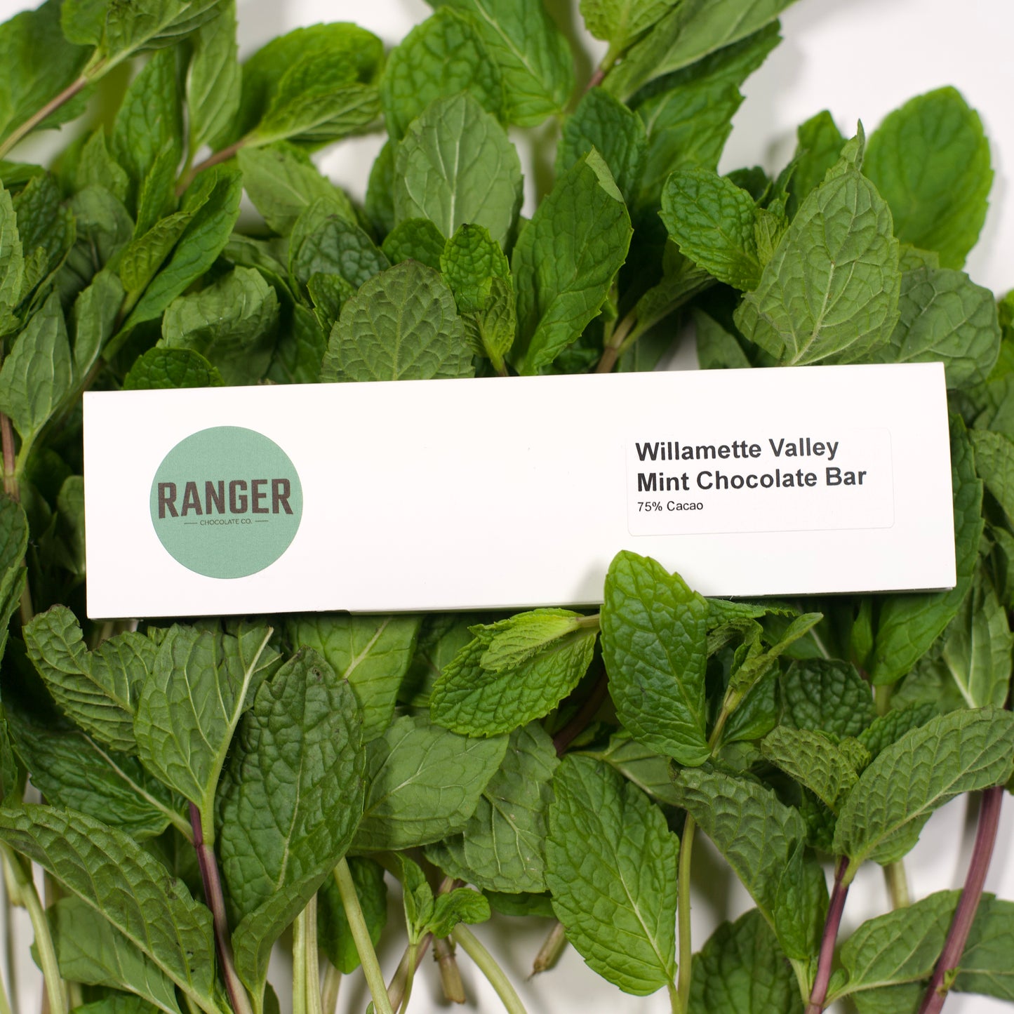 Willamette Valley Mint, 75% Dark Chocolate Bar