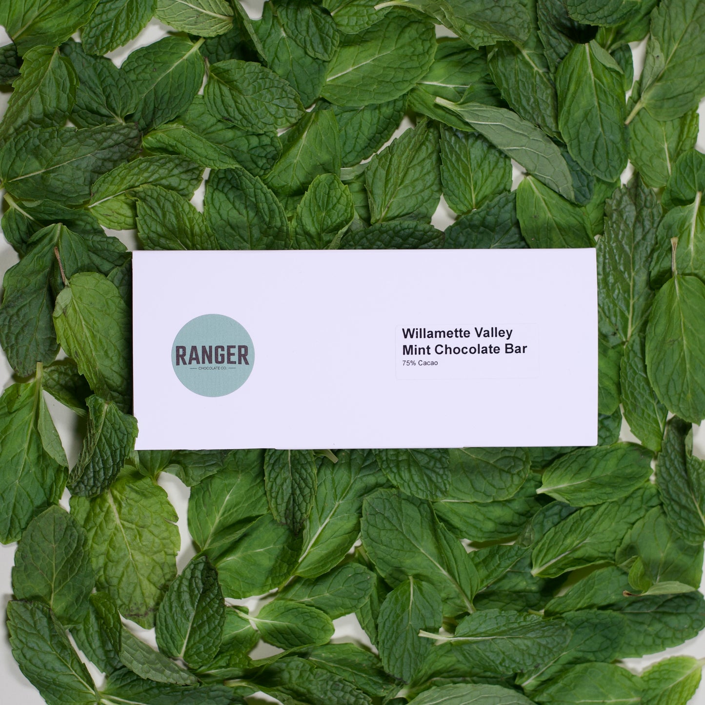 Willamette Valley Mint, 75% Dark Chocolate Bar