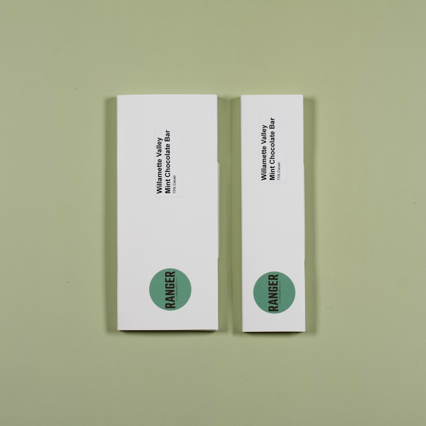 Willamette Valley Mint, 75% Dark Chocolate Bar