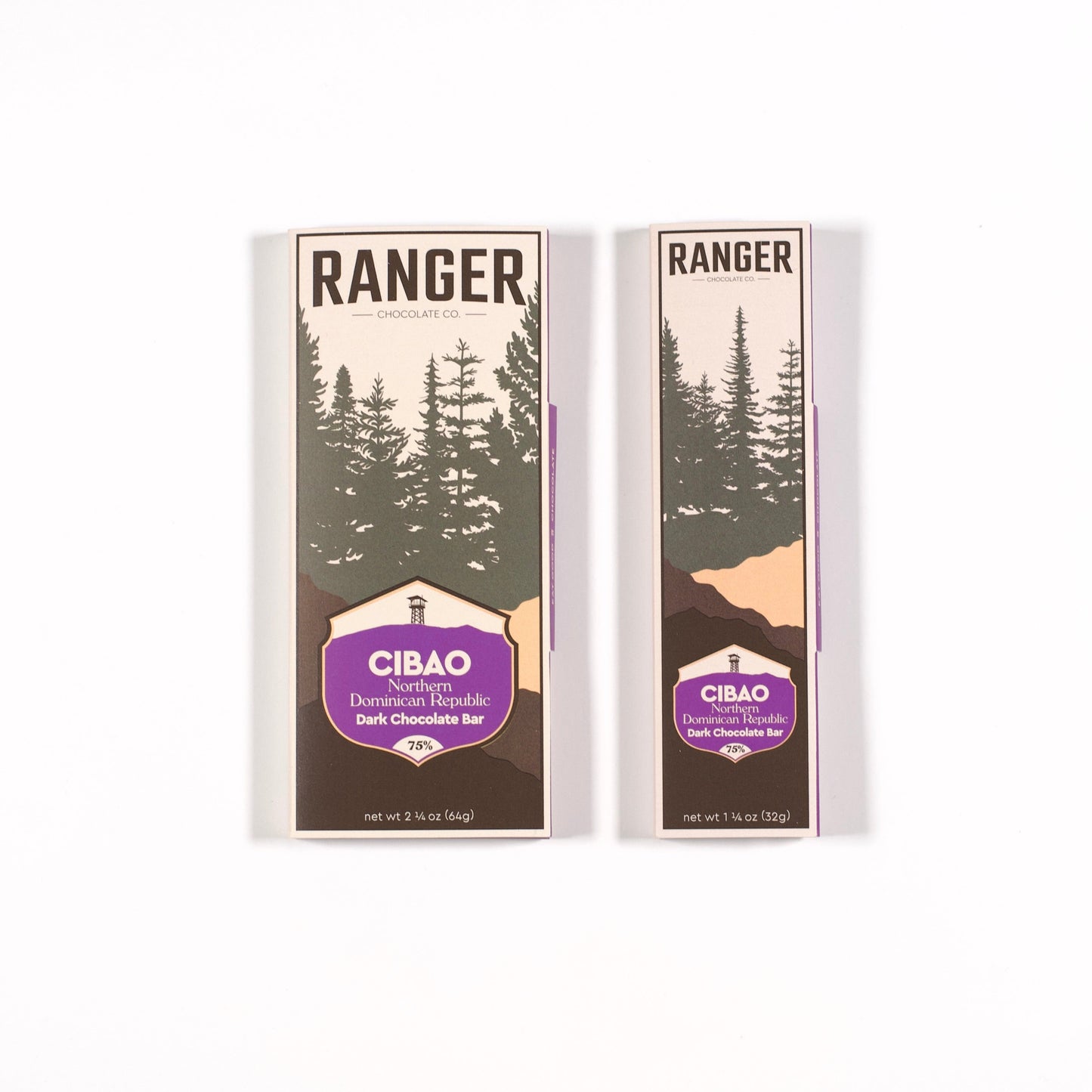 Cibao, Northern Dominican Republic, 75% Dark Chocolate Bar