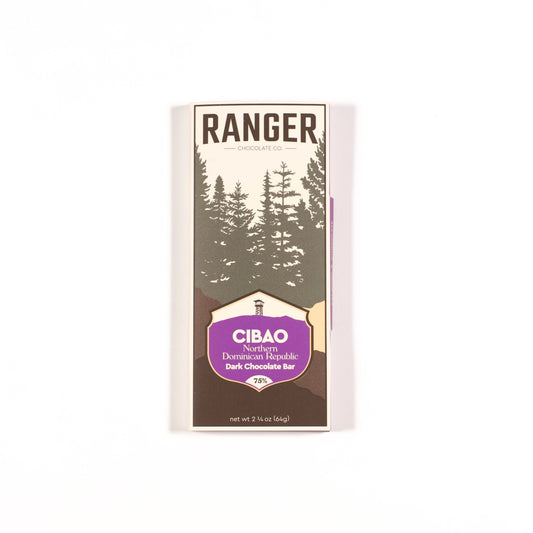 Cibao, Northern Dominican Republic, 75% Dark Chocolate Bar