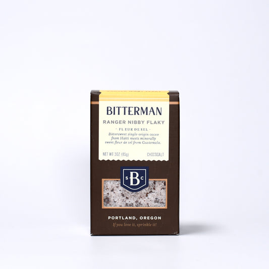 Bitterman Salt Co. x Ranger Chocolate Co. Nibby Flake Salt