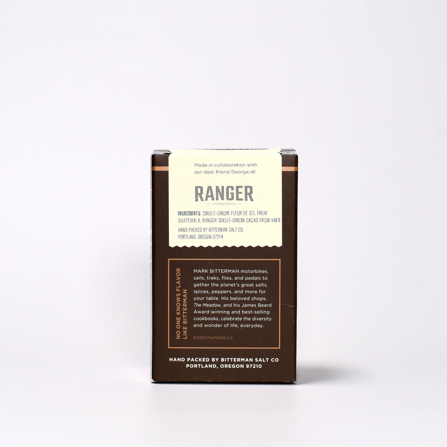 Bitterman Salt Co. x Ranger Chocolate Co. Nibby Flake Salt