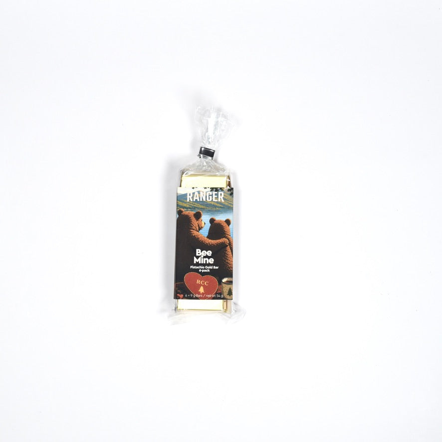 Bee Mine Pistachio Gold Bars, 6-Pack (Valentine's)