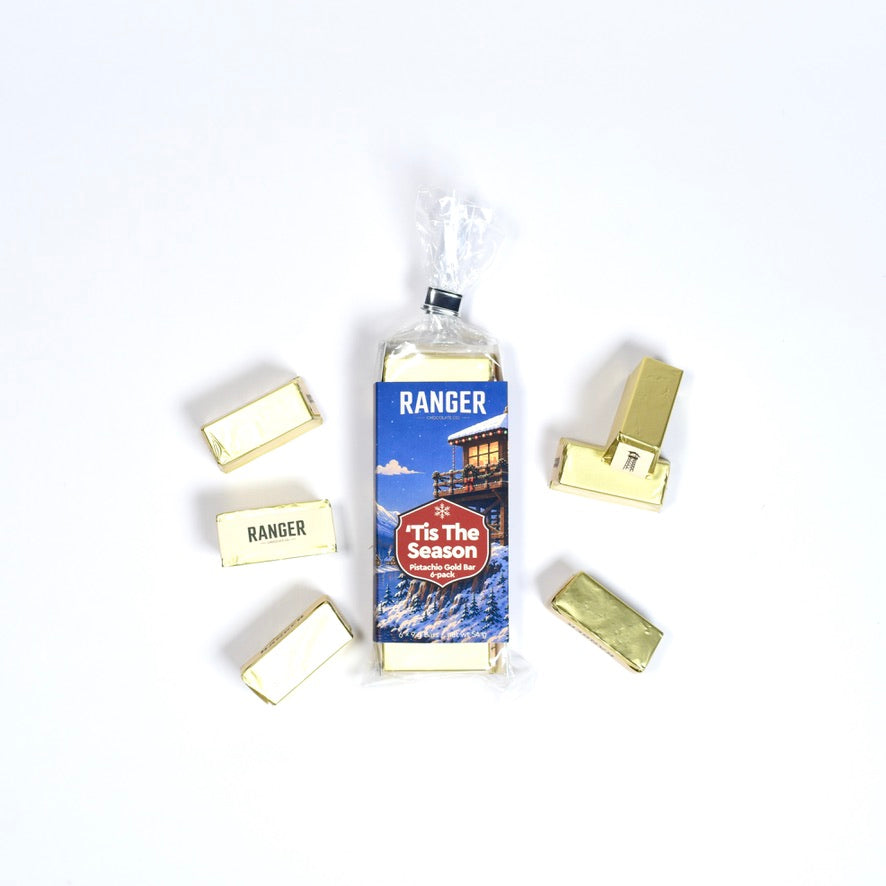 ’Tis The Season Pistachio Gold Bars, 6-Pack (Winter/Holiday)