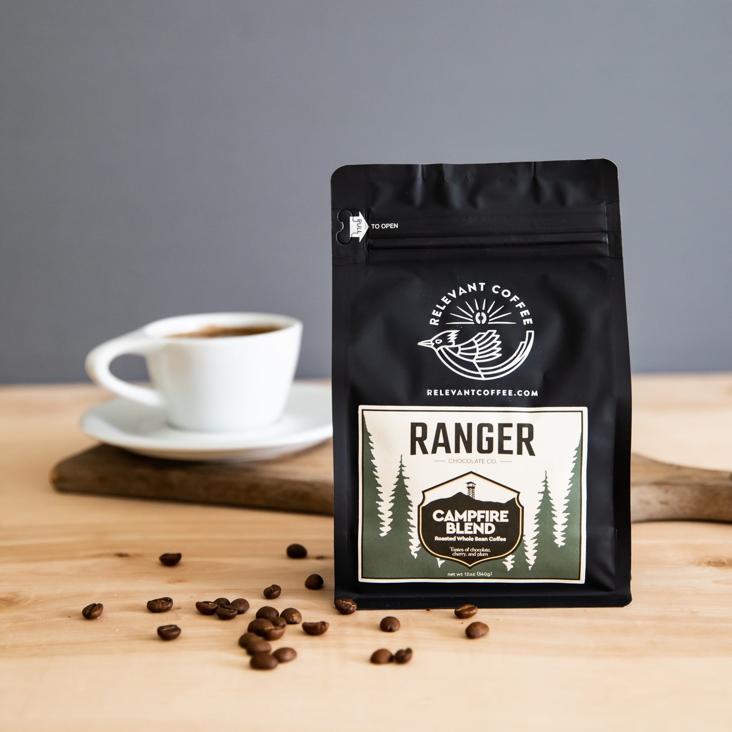 Ranger Campfire Blend, Roasted Whole Bean Coffee
